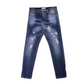 Jeans Boy Denim con strappi YSL