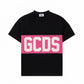T-shirt Band Logo GCDS Pink