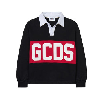 Polo a maniche lunghe con Band Logo