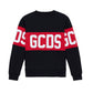 Felpa Girocollo Band logo GCDS