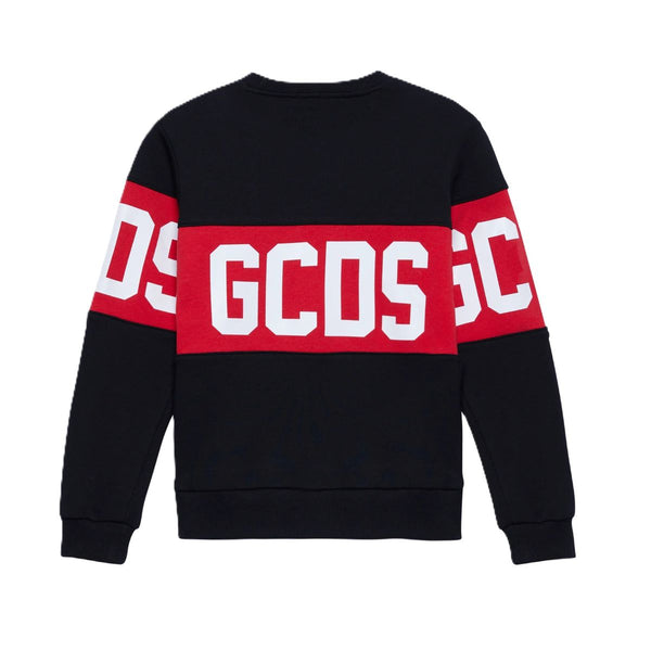 Felpa Girocollo Band logo GCDS