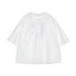 Camicia Bimba in popeline con ricamo