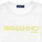 T-shirt Bimba in jersey cotone logo pizzo