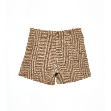 Shorts Bimba Chevron in tweed spigato