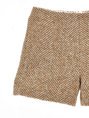 Shorts Bimba Chevron in tweed spigato