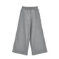 Pantaloni Bimba in felpa wide leg  vita elastica