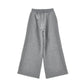 Pantaloni Bimba in felpa wide leg  vita elastica
