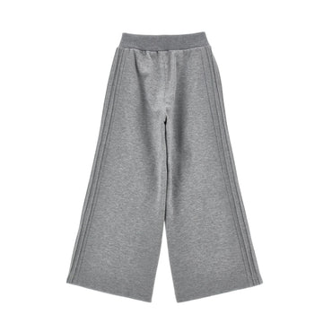 Pantaloni Bimba in felpa wide leg  vita elastica