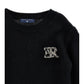 Pullover mix Alpaca con patch logo gioielli