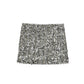 Minigonna Bimba in tweed con paillettes