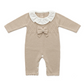 Tutina misto lana e cashmere con fiocco